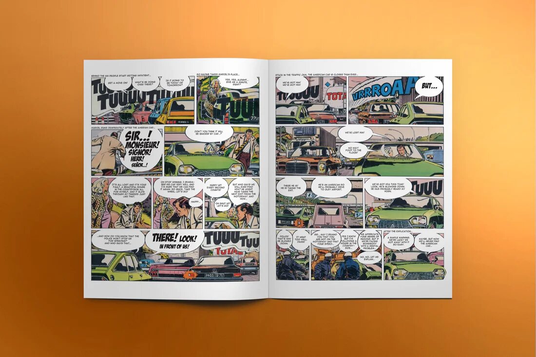 Citroën GS - Comic book (GB)